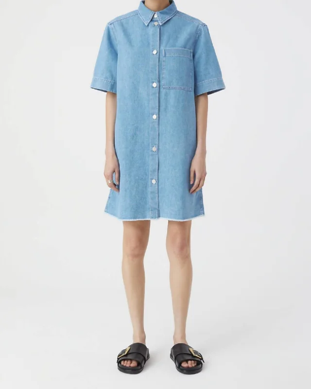 Krysten Dress in Light Blue | Light Blue