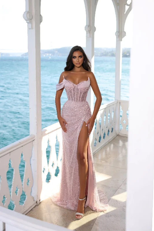 MODESSA COUTURE M22409 DRESS