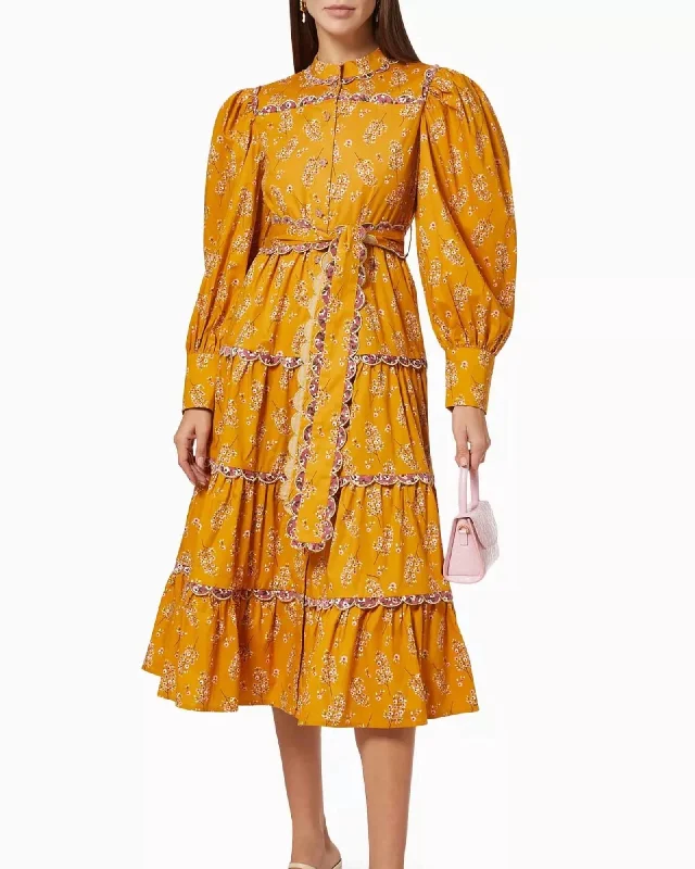 Willow Dress in Yellow | Yellow