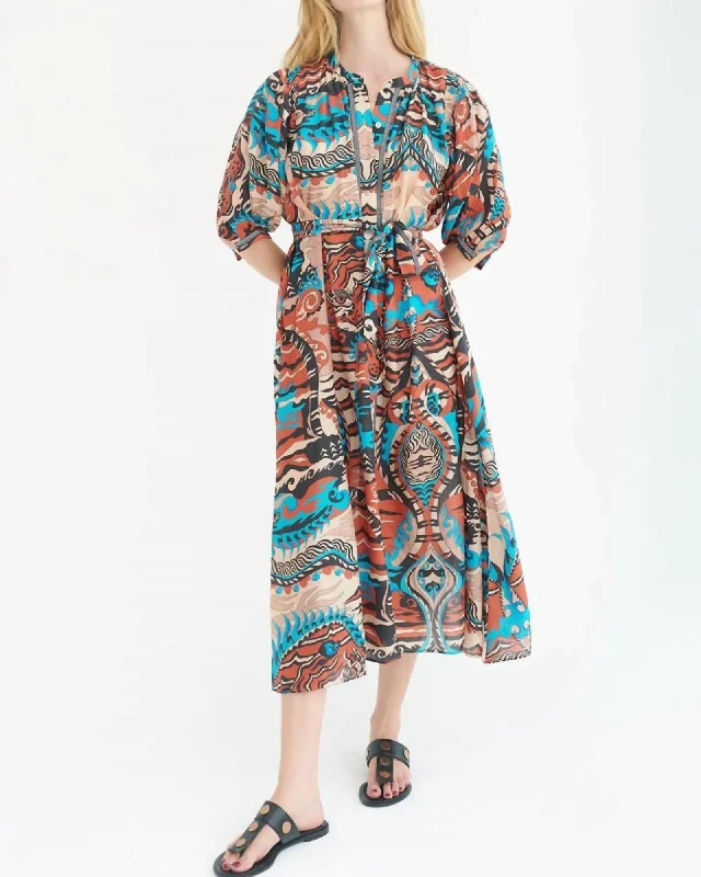 Ziggy Dress in Bagha Sky | Bagha Sky