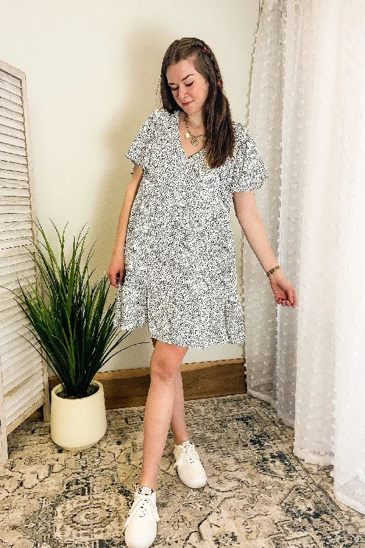 Polka Dot Babydoll Dress
