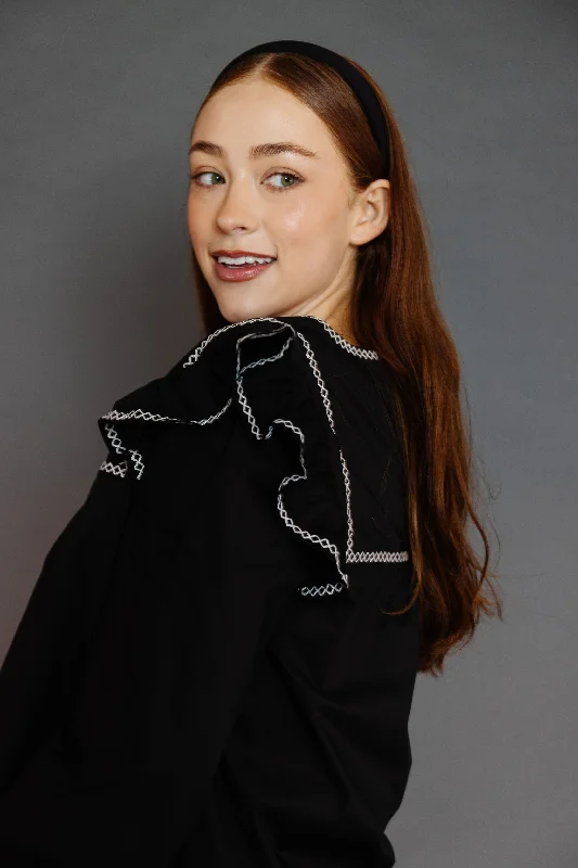 Covington Blouse in Black