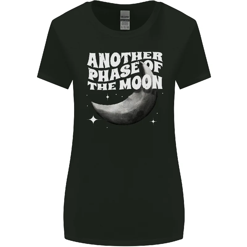 Another Phase of the Moon Lunar Womens Wider Cut T-Shirt Basic T-Shirt Crew Neck Short Sleeve Another Phase of the Moon Lunar Womens Wider Cut T-Shirt Basic T-Shirt Crew Neck Short Sleeve