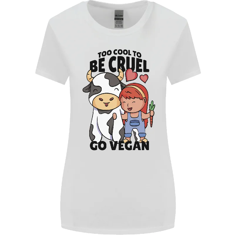 Anything That Farts Funny Vegan Vegetarian Womens Wider Cut T-Shirt Print Jacquard Patchwork Anything That Farts Funny Vegan Vegetarian Womens Wider Cut T-Shirt Print Jacquard Patchwork
