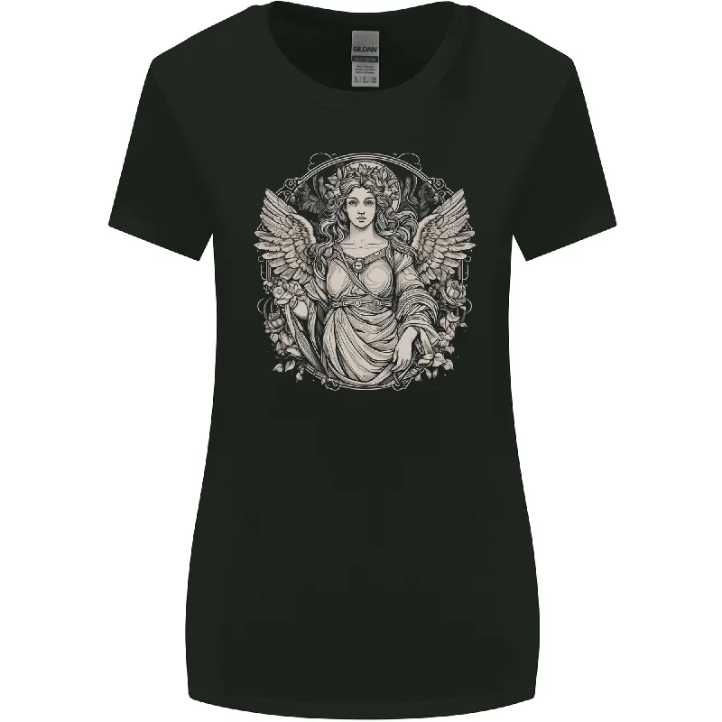 Aphrodite Greek Mythology Goddess Venus Womens Wider Cut T-Shirt Polka Dot Checkered Tartan Aphrodite Greek Mythology Goddess Venus Womens Wider Cut T-Shirt Polka Dot Checkered Tartan