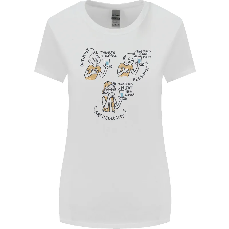 Archaeologist Glass Funny Archaeology Womens Wider Cut T-Shirt Front Pockets Side Pockets Patch Pockets Archaeologist Glass Funny Archaeology Womens Wider Cut T-Shirt Front Pockets Side Pockets Patch Pockets