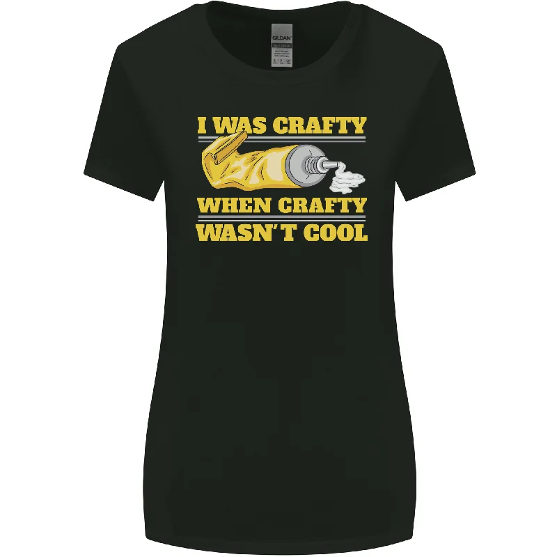 Arts and Crafts Funny Crafty Artist Art Womens Wider Cut T-Shirt Cashmere Blend Cotton Blend Poly Blend Arts and Crafts Funny Crafty Artist Art Womens Wider Cut T-Shirt Cashmere Blend Cotton Blend Poly Blend