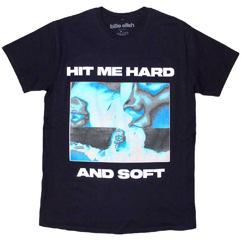 Billie Eilish | Official Band T-Shirt | Hit Me Hard And Soft Negative Iron Safe Non-Iron Wrinkle Free Billie Eilish | Official Band T-Shirt | Hit Me Hard And Soft Negative Iron Safe Non-Iron Wrinkle Free