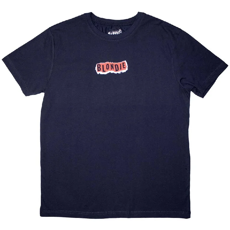 Blondie | Official Band T-Shirt | Mini Punk Logo Wool Fabric Cashmere Fabric Tweed Fabric Blondie | Official Band T-Shirt | Mini Punk Logo Wool Fabric Cashmere Fabric Tweed Fabric