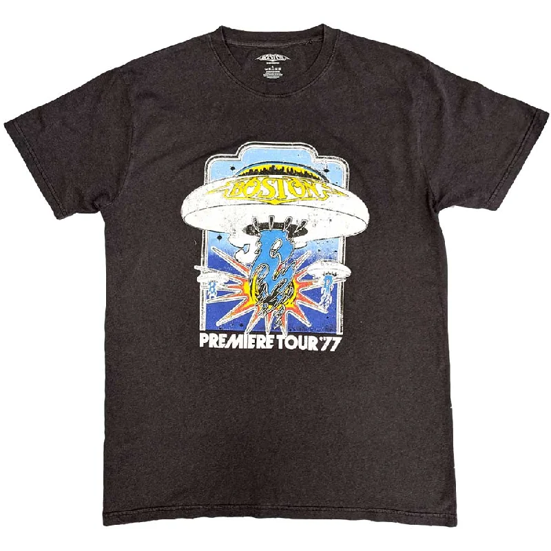 Boston | Official Band T-Shirt | Premiere Tour Faux Fur Fabric Real Fur Fabric Shearling Fabric Boston | Official Band T-Shirt | Premiere Tour Faux Fur Fabric Real Fur Fabric Shearling Fabric