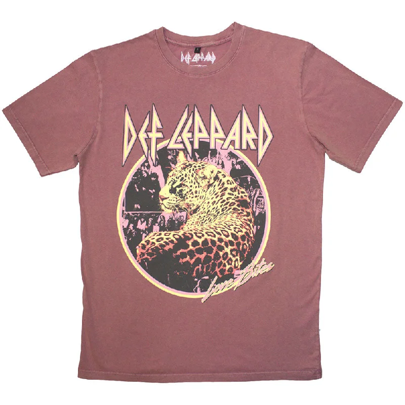 Def Leppard | Official Stone Wash Band T-Shirt | Love Bites Stone Wash Spandex Blend Rayon Blend Denim Blend Def Leppard | Official Stone Wash Band T-Shirt | Love Bites Stone Wash Spandex Blend Rayon Blend Denim Blend