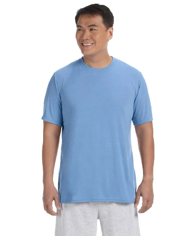 Gildan 4.5 oz. Performance T-Shirt | Carolina Blue Chenille Blend Fleece Blend Nylon Blend