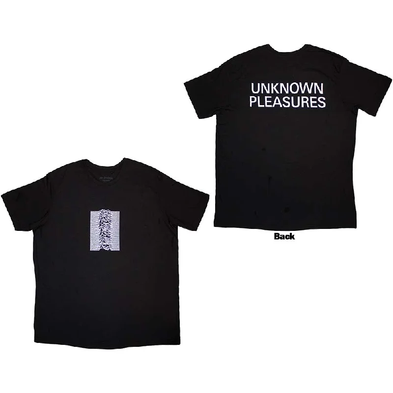 Joy Division | Official Band T-Shirt | Lone Pulsar (Back Print) Plaid T-Shirt Polka Dot Checkered Joy Division | Official Band T-Shirt | Lone Pulsar (Back Print) Plaid T-Shirt Polka Dot Checkered