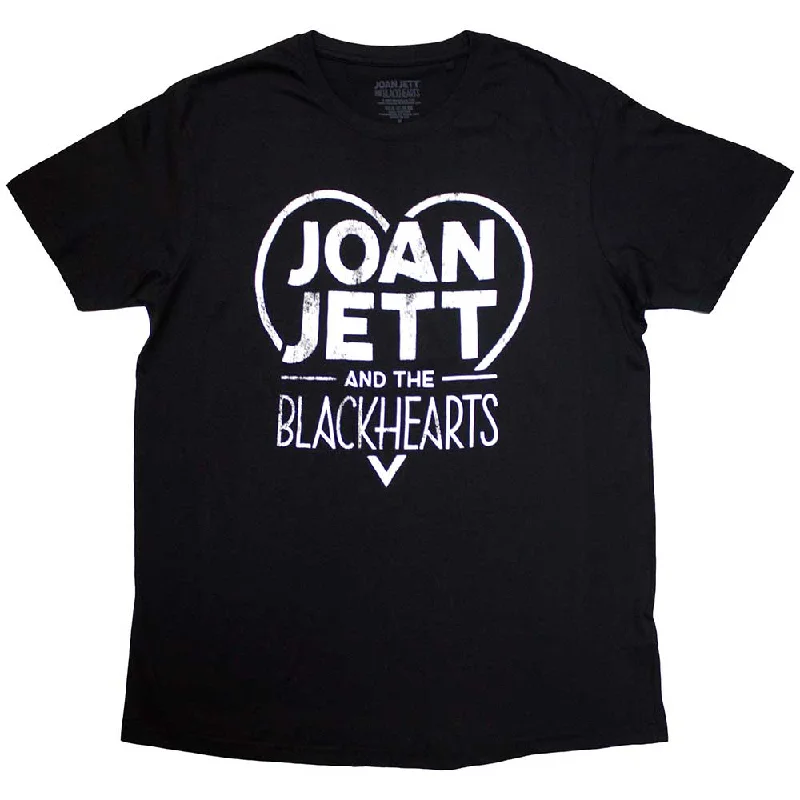 Joan Jett & The Blackhearts | Official Band T-Shirt | Band Logo Elegant Classic Vintage Joan Jett & The Blackhearts | Official Band T-Shirt | Band Logo Elegant Classic Vintage