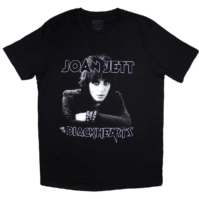 Joan Jett & The Blackhearts | Official Band T-Shirt | Photo Spandex Blend Rayon Blend Denim Blend Joan Jett & The Blackhearts | Official Band T-Shirt | Photo Spandex Blend Rayon Blend Denim Blend