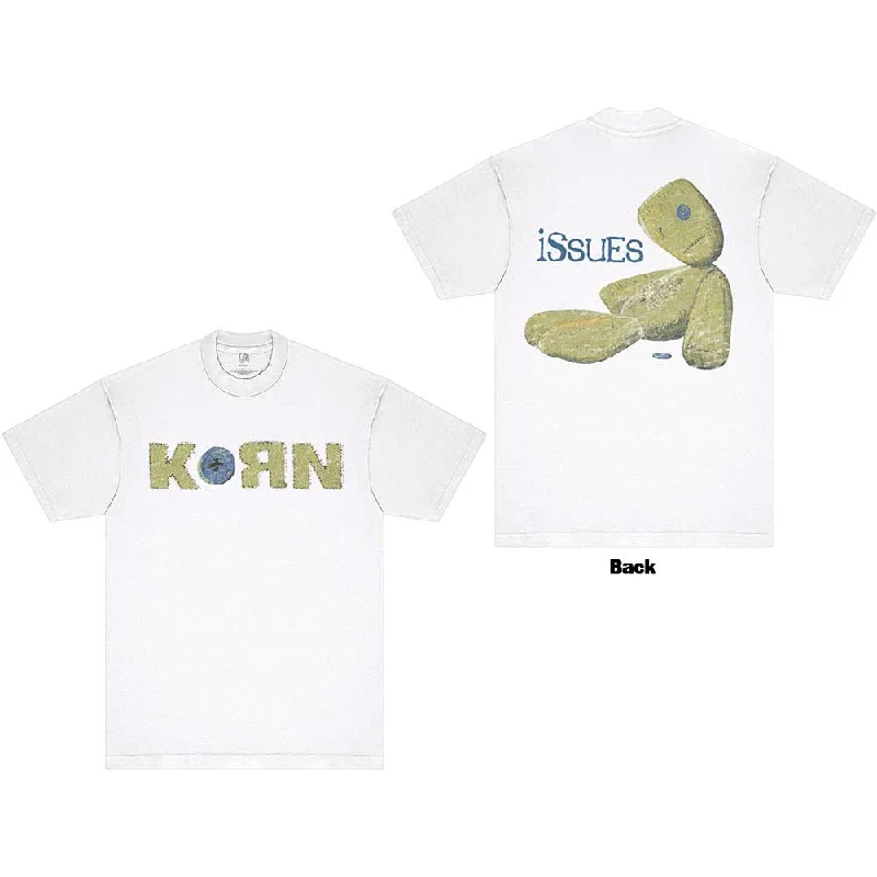 Korn | Official Band T-Shirt | Doll Issues (Back Print) Faux Fur Fabric Real Fur Fabric Shearling Fabric Korn | Official Band T-Shirt | Doll Issues (Back Print) Faux Fur Fabric Real Fur Fabric Shearling Fabric