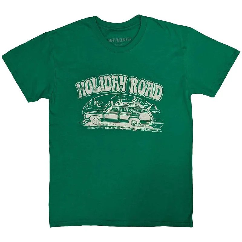 Lindsey Buckingham | Official Band T-Shirt | Holiday Road Embroidered Appliqued Beaded Lindsey Buckingham | Official Band T-Shirt | Holiday Road Embroidered Appliqued Beaded