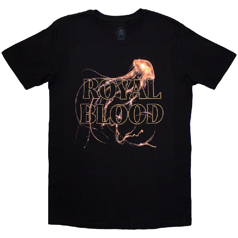 Royal Blood | Official Band T-Shirt | Entangled Logo Cotton Fabric Linen Fabric Terry Fabric Royal Blood | Official Band T-Shirt | Entangled Logo Cotton Fabric Linen Fabric Terry Fabric
