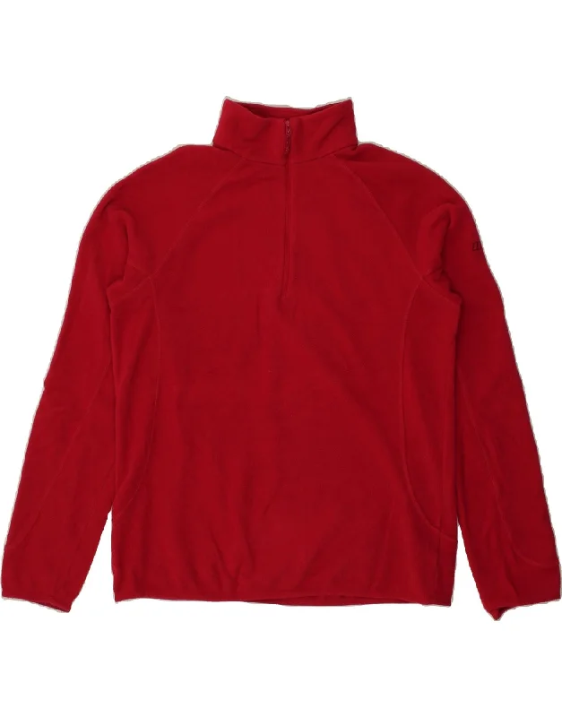 BERGHAUS Womens Zip Neck Fleece Jumper UK 18 XL Pink Polyester Stylish Fashionable Trendy BERGHAUS Womens Zip Neck Fleece Jumper UK 18 XL Pink Polyester Stylish Fashionable Trendy