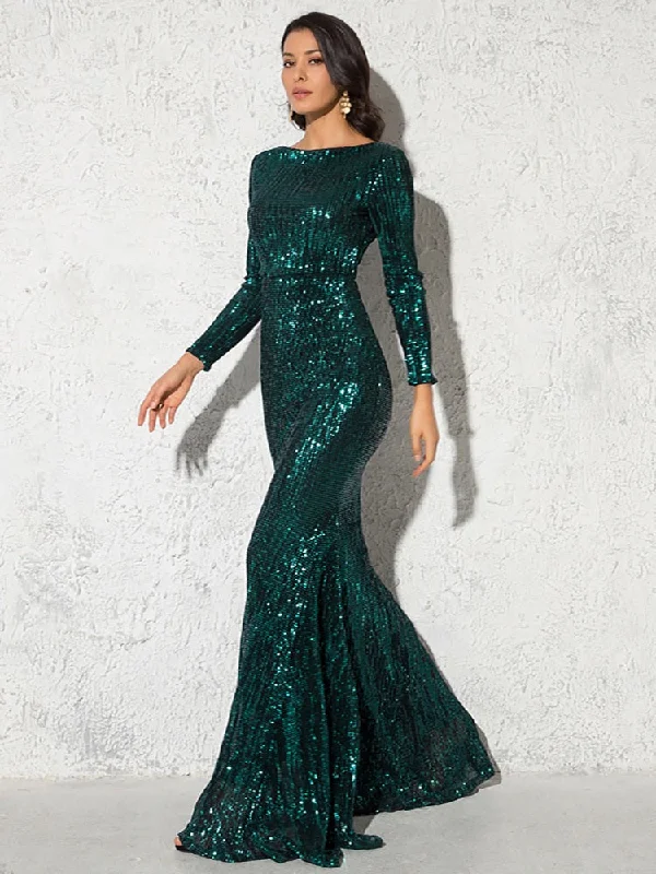 JuliaFashion-O-Neck Stretch Wedding Party Formal Maxi Dress Elegant Maxi Dress with Belt JuliaFashion-O-Neck Stretch Wedding Party Formal Maxi Dress Elegant Maxi Dress with Belt