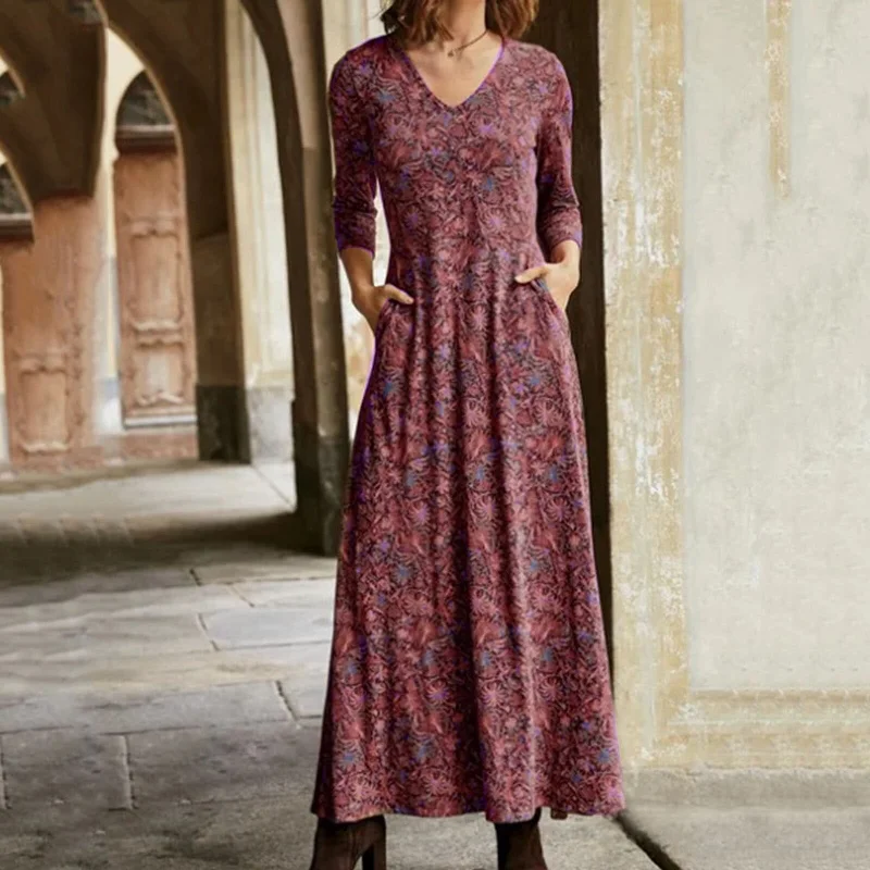 JuliaFashion - 2024 Vintage Gypsy Boho Long Sleeve Maxi Dress Classic Tulle Maxi Dress JuliaFashion - 2024 Vintage Gypsy Boho Long Sleeve Maxi Dress Classic Tulle Maxi Dress