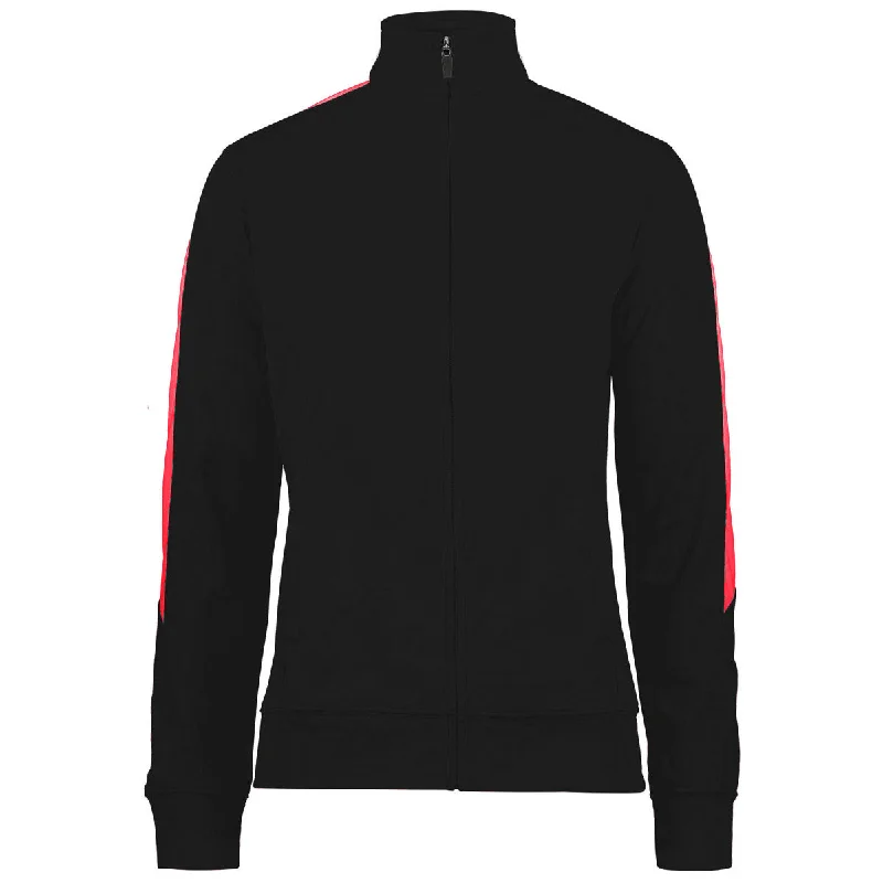 Augusta Women's Black/Red Medalist Jacket 2.0