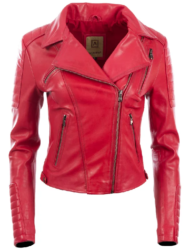 K014 Women's Jacket - Red