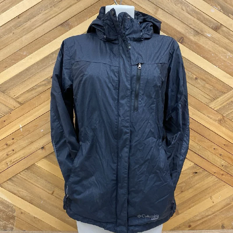 Columbia - Women's 3-1 Winter Jacket - MSRP $ 299: Black-women-MD Jersey Jacket Tulle Jacket Batik Jacket