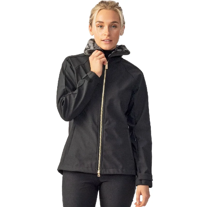 Daily Sports Alexia Black Womens Golf Jacket Front Pockets Side Pockets Patch Pockets Daily Sports Alexia Black Womens Golf Jacket Front Pockets Side Pockets Patch Pockets