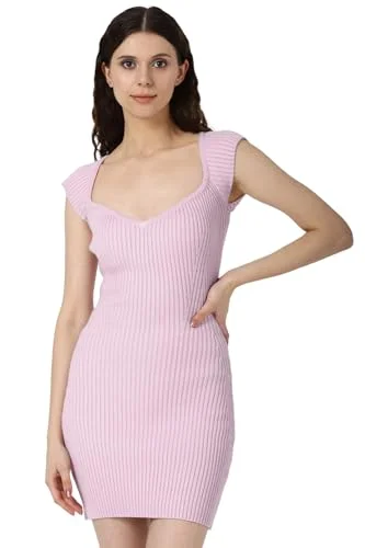 FOREVER 21 women's Rayon Classic Mini Dress (459073_Purple Stylish Sweetheart Mini Dress FOREVER 21 women's Rayon Classic Mini Dress (459073_Purple Stylish Sweetheart Mini Dress