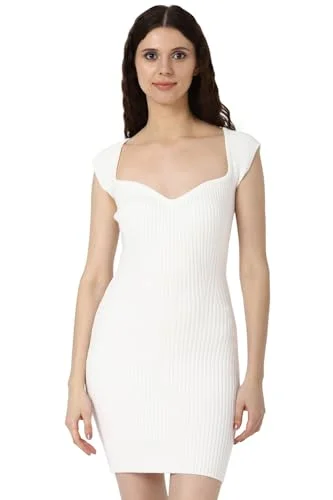 FOREVER 21 women's Rayon Classic Mini Dress (459073_White Fashionable Mini Dress with Slits FOREVER 21 women's Rayon Classic Mini Dress (459073_White Fashionable Mini Dress with Slits