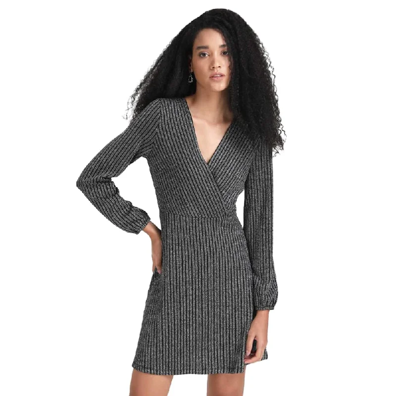 Kazo Embellished Polyester Blend V Neck Womens Mini Dress (Silver Grey, Small) Fashionable Boho-Chic Mini Dress Kazo Embellished Polyester Blend V Neck Womens Mini Dress (Silver Grey, Small) Fashionable Boho-Chic Mini Dress