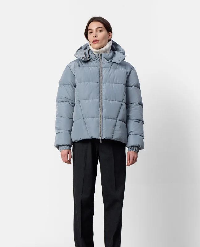 Levete Room Hope Short Monument Grey Padded Jacket