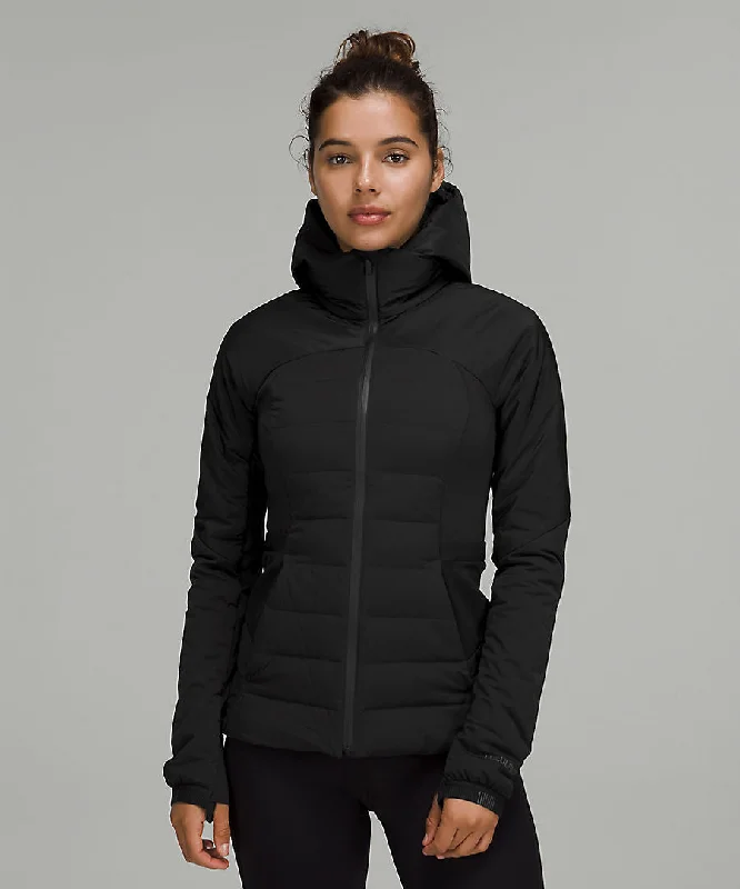 Lululemon Down for it All Jacket - Black Lace Jacket Ribbed Jacket Sequined Jacket