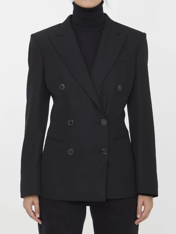 Myra Jacket One-Shoulder Jacket Off-the-Shoulder Jacket Asymmetrical Jacket