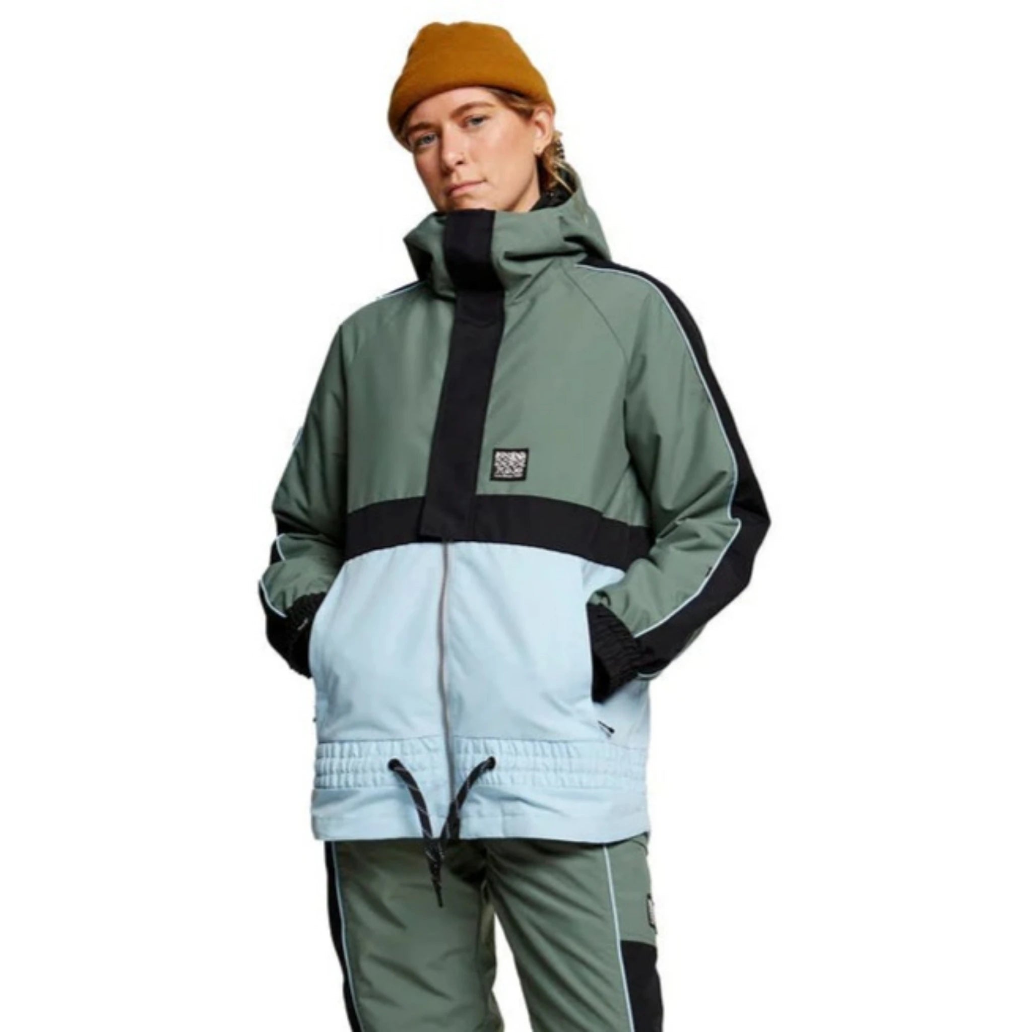 Rojo Women's Retro Jo Snow Jacket - Dark Forest Knit Jacket Woven Jacket Fleece Jacket Rojo Women's Retro Jo Snow Jacket - Dark Forest Knit Jacket Woven Jacket Fleece Jacket
