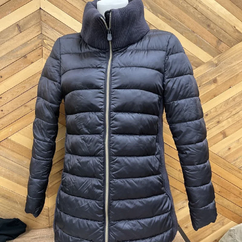 Save The Duck - Women's Puffer Jacket - MSRP $278: Dark Grey-women-LG Anorak Shell Jacket Lightweight Jacket Save The Duck - Women's Puffer Jacket - MSRP $278: Dark Grey-women-LG Anorak Shell Jacket Lightweight Jacket