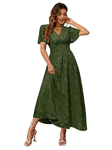 Simplee Women's Lace Embroidery Round Neck High Waist A-Line Mini Dress White, 1_army green, L Cozy Sweater Mini Dress Simplee Women's Lace Embroidery Round Neck High Waist A-Line Mini Dress White, 1_army green, L Cozy Sweater Mini Dress