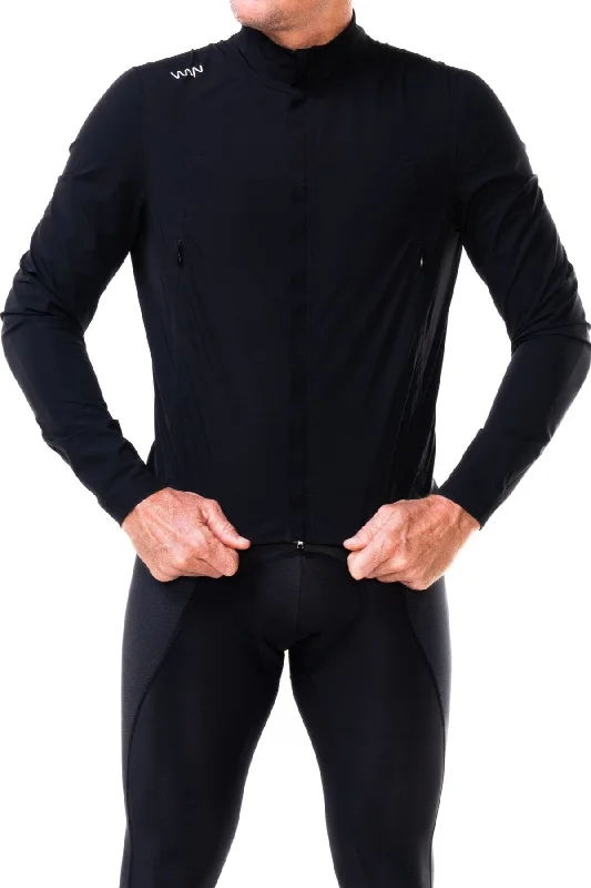 Unisex Dry Pro Rain Jacket - Black Cardigan Sweater Pullover