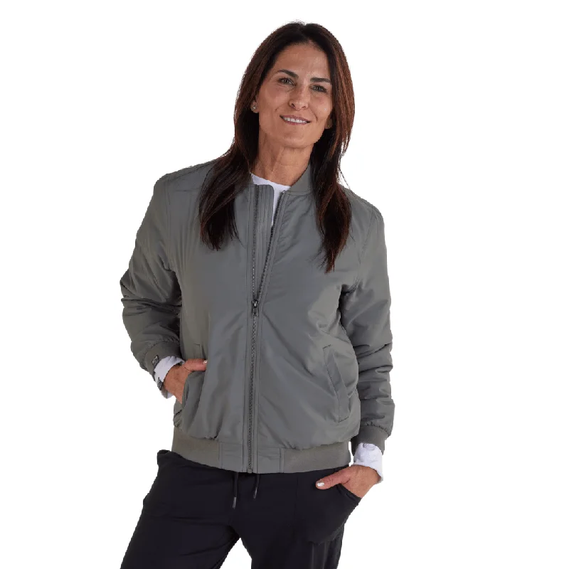Women's Aviator Jacket Satin Jacket Silk Jacket Chiffon Jacket