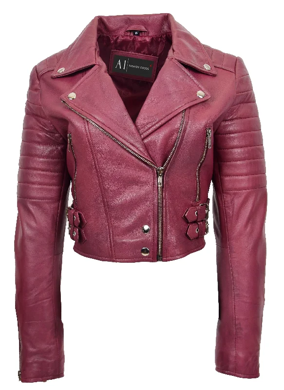 Womens Fitted Cropped Bustier Style Leather Jacket Amanda Burgundy Herringbone Jacket Checkered Jacket Solid Jacket Womens Fitted Cropped Bustier Style Leather Jacket Amanda Burgundy Herringbone Jacket Checkered Jacket Solid Jacket