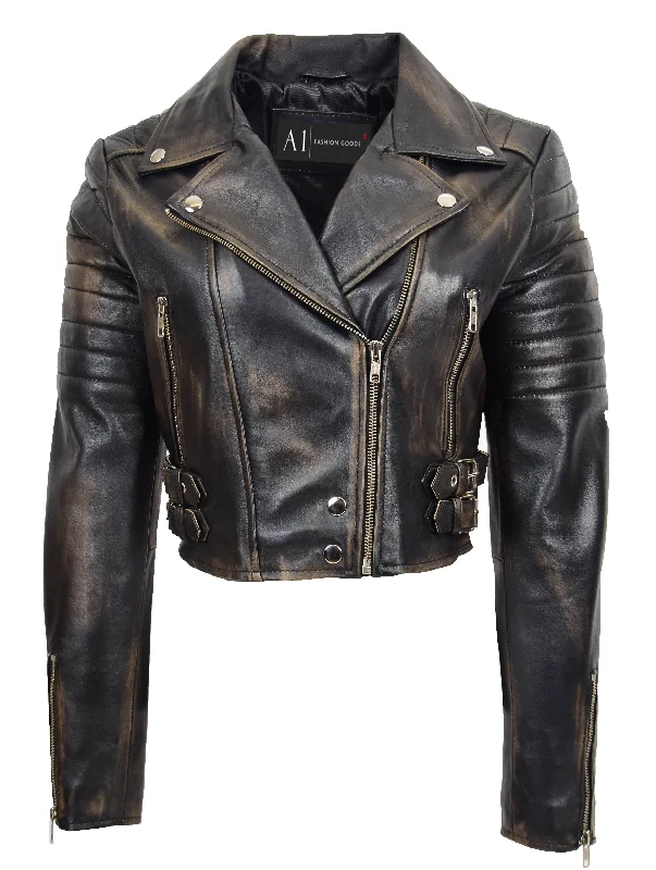 Womens Fitted Cropped Bustier Style Leather Jacket Amanda Rub Off Ribbed Jacket Pleated Jacket Ruffled Jacket Womens Fitted Cropped Bustier Style Leather Jacket Amanda Rub Off Ribbed Jacket Pleated Jacket Ruffled Jacket