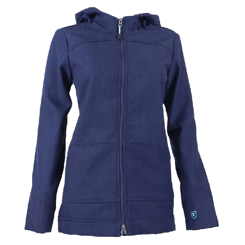 48-Hour Zusa Women's Navy Cross-Hatch Wanderlust Traveler Jacket