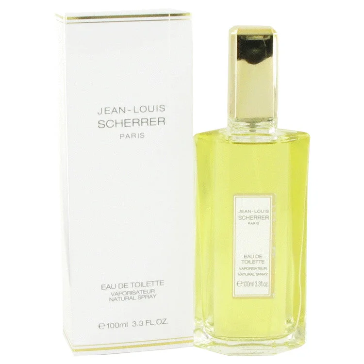 SCHERRER by Jean Louis Scherrer Eau De Toilette Spray 3.4 oz for Women Fashionable Frayed Hem Denim