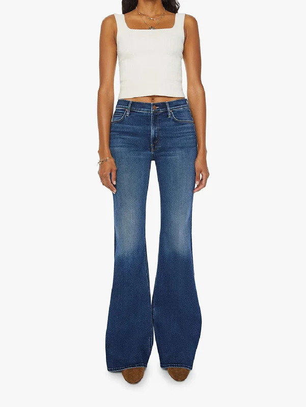 The Doozy Jean - Uncharted Waters Elegant Wide-Leg Jeans