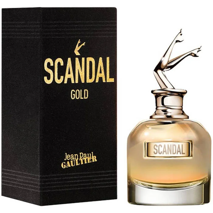 Jean Paul Gaultier JPG Scandal Gold 80ML EDP Spray (W) Fashionable Frayed Hem Denim