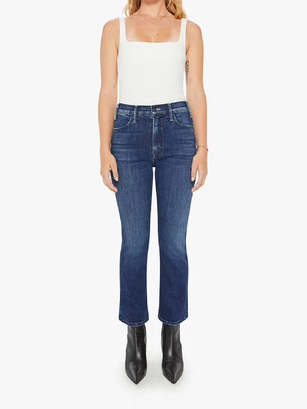 The Lil' Hustler Ankle Jean - Heirloom (Petite) Elegant Dark-Wash Bootcut Jeans