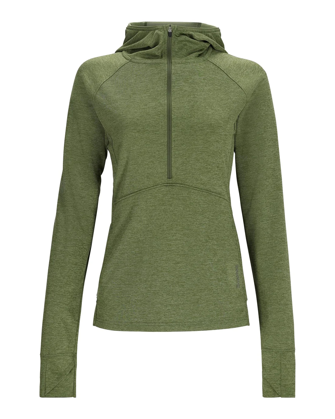Simms Fishing Women's BugStopper Hoody Hoodie with Side Slits Relaxed Casual
