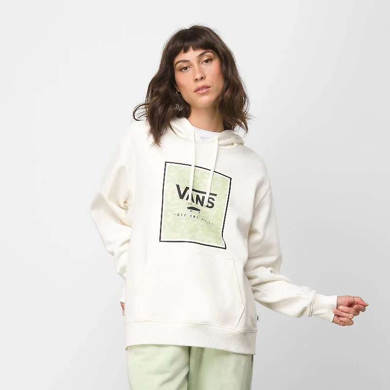 Boxed In Water Wash Hoodie Hoodie with Rolled Sleeves Casual Relaxed