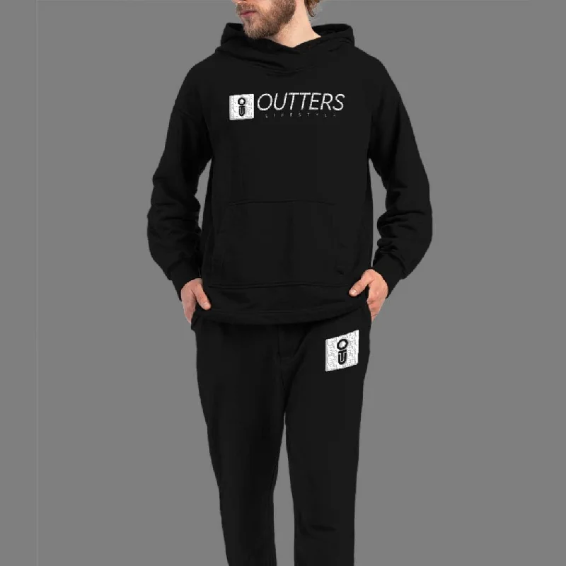 Outters Sweatsuit NSW Jog Suit HoodedFleece Tracksuit Hoodie with Color Block Contrast Stylish Outters Sweatsuit NSW Jog Suit HoodedFleece Tracksuit Hoodie with Color Block Contrast Stylish